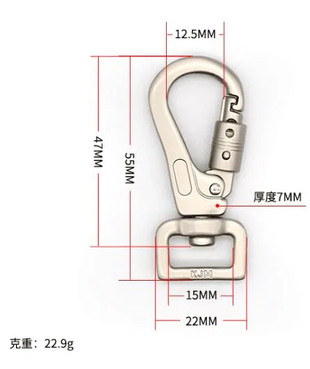 swivel snap hook metal